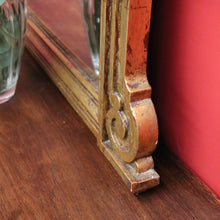 Load image into Gallery viewer, x SOLD Antique French Gilded Wall Mirror, French Gilt Vanity Hall Dressing Mirror B10486
