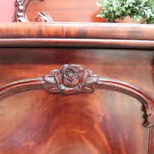 Load image into Gallery viewer, x SOLD Australia Cedar Breakfront Sideboard Cabinet with Carved Backboard B10714