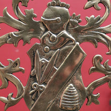 Load image into Gallery viewer, x SOLD Antique French Fire Tool Set, Fire Tools and Stand, Heraldic Shield 5 Tool Set B10814