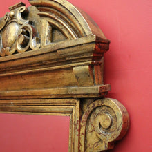 Load image into Gallery viewer, x SOLD Antique French Gilded Wall Mirror, French Gilt Vanity Hall Dressing Mirror B10486