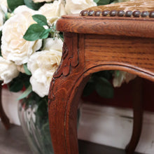 Load image into Gallery viewer, x SOLD Pair of Antique French Oak Hall Chair, Side Chairs, Foyer Chairs. B10392