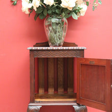 Load image into Gallery viewer, x SOLD Waring and Gillows Bedside Cabinet, Antique English Mahogany Lamp Side Table B11225