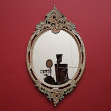 Load image into Gallery viewer, Vintage Italian Mirror, Hand Painted Rococo Mirror, Late Baroque Style Mirror
