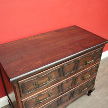 Load image into Gallery viewer, x SOLD Vintage French Chest of Drawers, 3 Drawer Hall Cupboard Cabinet Chest of Drawers. B10194