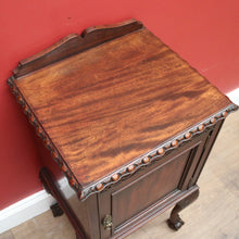 Load image into Gallery viewer, x SOLD Waring and Gillows Bedside Cabinet, Antique English Mahogany Lamp Side Table B11225