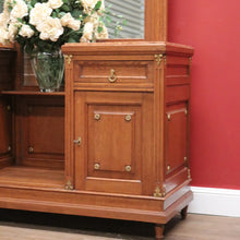 Load image into Gallery viewer, Antique French Dressing Table, Twin Pedestal Marble and Mirror Dressing Table B10848