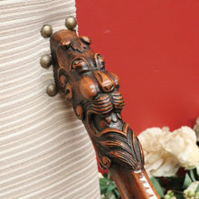 Load image into Gallery viewer, x SOLD Antique French Library Chair, Striped Fabric Hall Chair, Bedroom Chair, Armchair B11506