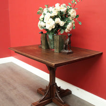 Load image into Gallery viewer, x SOLD Antique Breakfast Table, Games Card Table, English Georgian Side Kitchen Table. B9813