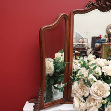 Load image into Gallery viewer, x SOLD Antique French Chest of Drawers with Marble Top below Mirror Dressing Table B10873