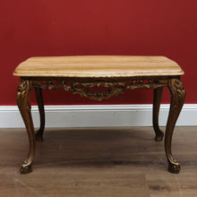 Load image into Gallery viewer, x SOLD Vintage Coffee Table, Italian Giltwood and Marble Top Coffee Table, Lamp Table B11032