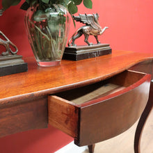 Load image into Gallery viewer, x SOLD Antique English Sofa Table, Hall Table Single Drawer to Apron Lounge Room Table B10667