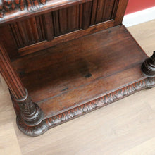 Load image into Gallery viewer, Antique French 19th Century Oak Gothic Revival, Sacrament Church Court Cabinet B10697