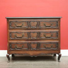 Load image into Gallery viewer, x SOLD Vintage French Chest of Drawers, 3 Drawer Hall Cupboard Cabinet Chest of Drawers. B10194