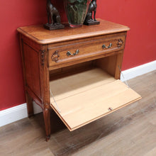 Load image into Gallery viewer, x SOLD Vintage French Chest of Drawers with Cupboard Below, French Bedside Cabinet, Hall Chest B10884
