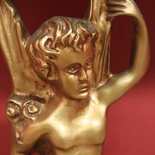 Load image into Gallery viewer, x SOLD Vintage Italian Gilt Hall Table with Marble Top, Gilt Figural Console Table B11055