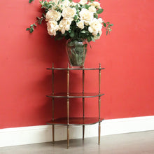 Load image into Gallery viewer, x SOLD Antique French Napoleon III Etagere 3 Tier What Not Side Table Marquetry Shelves. B10093