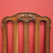 Load image into Gallery viewer, x SOLD Pair of Antique French Oak Hall Chair, Side Chairs, Foyer Chairs. B10392