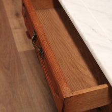 Load image into Gallery viewer, x SOLD Antique French Chest of Drawers with Marble Top below Mirror Dressing Table B10873