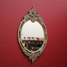Load image into Gallery viewer, SALE Vintage Italian Mirror, Hand Painted Rococo Mirror, Late Baroque Style Mirror. B10243
