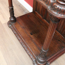 Load image into Gallery viewer, Antique French 19th Century Oak Gothic Revival, Sacrament Church Court Cabinet B10697