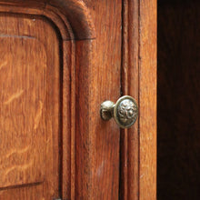 Load image into Gallery viewer, x SOLD Pair of Antique French Oak and Marble Top , Bedsides Lamp Tables Bedside Cabinet. B11215