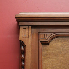 Load image into Gallery viewer, x SOLD Antique French QUEEN Bed Head, French Walnut Queen Size Bed Head B10726