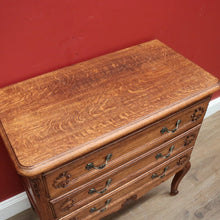 Load image into Gallery viewer, x SOLD Vintage French Chest of Drawers with Cupboard Below, French Bedside Cabinet, Hall Chest B10884