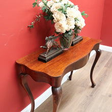Load image into Gallery viewer, x SOLD Antique English Sofa Table, Hall Table Single Drawer to Apron Lounge Room Table B10667