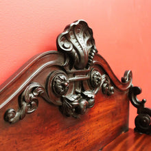 Load image into Gallery viewer, x SOLD Antique French Church Cabinet Hall Cabinet Cupboard Lamp Side Table in Mahogany. B10333