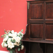 Load image into Gallery viewer, x SOLD Antique French Oak Narrow Hall Seat, Antique French Gothic Church Pew Seat Chair B11202