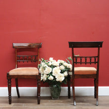 Load image into Gallery viewer, x SOLD Pair of Antique Chairs, Antique English Mahogany Hall Chairs, Dining Chairs B11104