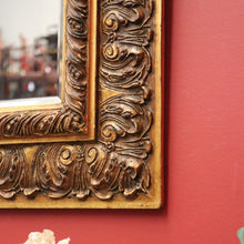 Load image into Gallery viewer, x SOLD Gilt Timber Mirror, Vintage French Bevelled Edge Gilt Frame Wall Mirror B11151
