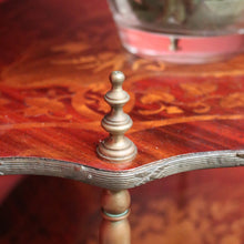Load image into Gallery viewer, x SOLD Antique French Napoleon III Etagere 3 Tier What Not Side Table Marquetry Shelves. B10093