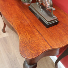 Load image into Gallery viewer, x SOLD Antique English Sofa Table, Hall Table Single Drawer to Apron Lounge Room Table B10667