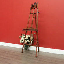 Load image into Gallery viewer, x SOLD Antique French Walnut Easel, French Painters Easel, Painting Holder, Music Stand B10521