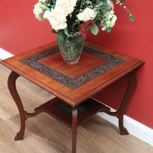 Load image into Gallery viewer, Antique English Mahogany 2 Tier Wine Table, Lamp Table, Occasional Table B10985