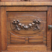 Load image into Gallery viewer, x SOLD Antique French Bedside Cabinet, Bedside Table, Antique French Oak Lamp Table B10893