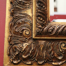 Load image into Gallery viewer, x SOLD Gilt Timber Mirror, Vintage French Bevelled Edge Gilt Frame Wall Mirror B11151