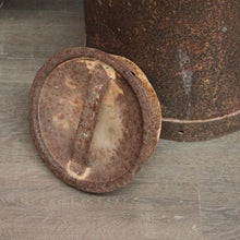 Load image into Gallery viewer, x SOLD Vintage WAY Milk Can with Lid, Rustic Farmhouse Garden Milk Can, Umbrella Holder. B10393