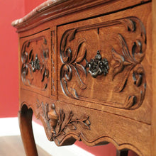 Load image into Gallery viewer, x SOLD Antique French Chest of Drawers, 2 Drawer Hall Table, Sideboard, Sofa Table B11019