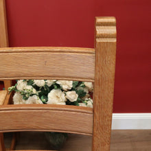 Load image into Gallery viewer, x SOLD Set of 6 Dining Chairs, Antique French Oak Ladder Back Kitchen Chairs, Rush Seat B10937