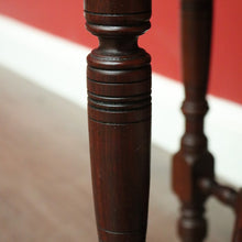 Load image into Gallery viewer, x SOLD Antique English Occasional Table, Antique Walnut Octagonal Side Table Lamp Table. B9695