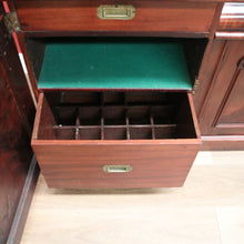 Load image into Gallery viewer, x SOLD Australia Cedar Breakfront Sideboard Cabinet with Carved Backboard B10714