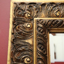 Load image into Gallery viewer, x SOLD Gilt Timber Mirror, Vintage French Bevelled Edge Gilt Frame Wall Mirror B11151