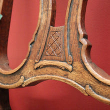 Load image into Gallery viewer, x SOLD Pair of Antique French Hall Chairs, Leather, Oak and Brass Stud Office Chairs B10429