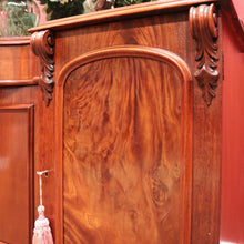 Load image into Gallery viewer, x SOLD Antique Australian Cedar Sideboard, Mirror Back Inverted Breakfront Sideboard B11096