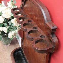 Load image into Gallery viewer, x SOLD Antique French Umbrella Holder, French Oak 5 Hole Umbrella, Cane Walking Stick B10577