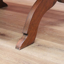 Load image into Gallery viewer, x SOLD Antique French Oak Table, Foyer Entry Table, Desk. Cross Pedestal Dining Table B10561