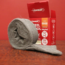 Load image into Gallery viewer, Steel Wool - 0000 Super Fine, Furniture &amp; Final Finish Grade 100g Roll - Box Brand New
