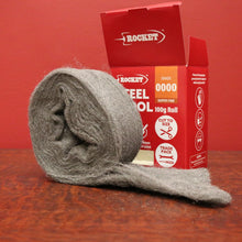 Load image into Gallery viewer, Steel Wool - 0000 Super Fine, Furniture & Final Finish Grade 100g Roll - Box Brand New